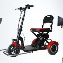 foldable 3 wheel maxload 120kg light pride mobility scooter